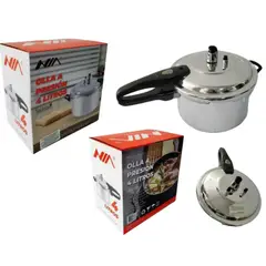 NIA - Olla A Presion Express Pitadora 4 Litros Calidad Superior