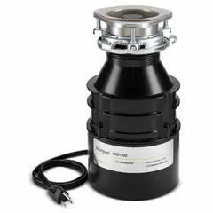 Whirlpool - Triturador de desechos 12 HP Negro