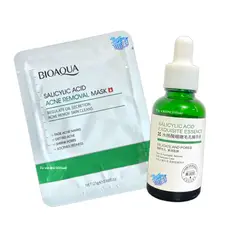 BIOAQUA - Serum Acido Salicilico + Velo antiacné de acido salicílico