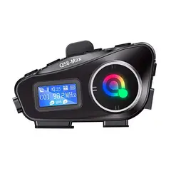 GENERICO - Intercomunicador Bluetooth Q58-max Para Casco De Motocicleta
