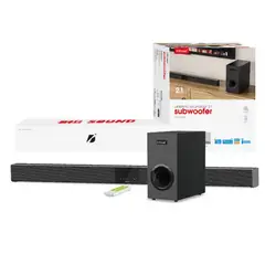 GENERICO - Teatro en casa - Barra de sonido + woofer
