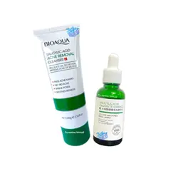 BIOAQUA - Serum Acido Salicilico + Jabon Facial Acido Salicilico Todo Tipo De Piel
