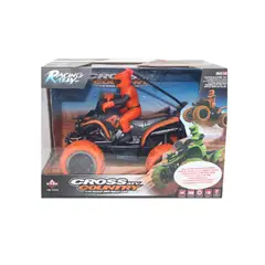 JUGUETELANDIA - Cuatrimoto Cross Country RC Bateria Recargable Caja