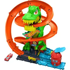 HOT WHEELS - Pista City T-Rex Blaze Battle