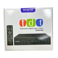 GENERICO - Decodificador Tdt Krono Televisión Digital