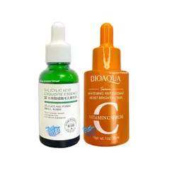 BIOAQUA - Serum Acido Salicilico + Serum Vitamina C – 30 Ml