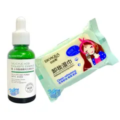 BIOAQUA - Serum Acido Salicilico + Toallitas Desmaquillantes