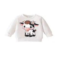 100 - Sueter Estilo Vaquita Color Blanco