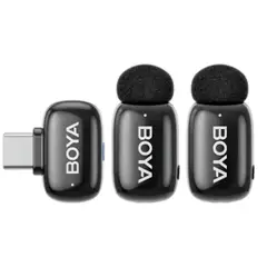 BOYA - Micrófono de Solapa Para USB-C Cancelación de Ruido