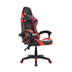 BONNO - Silla Gamer De Escritorio Acura Moderna Cómoda Color RojoNegro