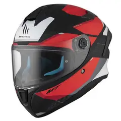 MT HELMETS - CASCO MOTO MT TARGO S CERTIFICA ECE2206 KAY ROJO BRILLO