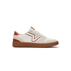 VANS - Tenis Hombre Lowland 2.0 Blanco/Rojo