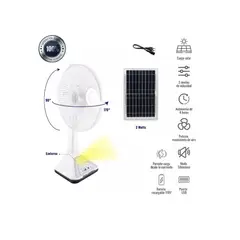 GENERICO - Ventilador PANEL SOLAR