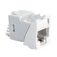 SIEMON - Jack RJ45 Cat 6A Blindado Z-MAX blanco