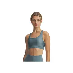 UNDER ARMOUR - Sujetador Mujer CROSSBACK MID BRA Azul