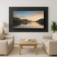GENERICO - Panel para TV 65 Pulgadas Expandible Negro MDP