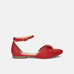 BATA - Baletas Para Mujer Rojo Kanoa