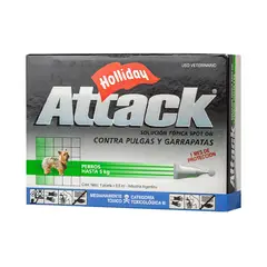 GENERICO - DESPARASITANTE ATTACK PERROS GMP 0-5KG