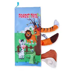 SIN ETIQUETAS - Libro de estimulación Temprana Forest Tails