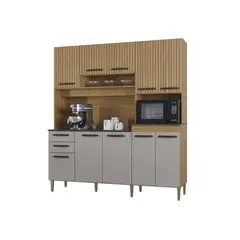 GENERICO - Alacena para Cocina Mueble Auxiliar Elisa 180cm Acanalado