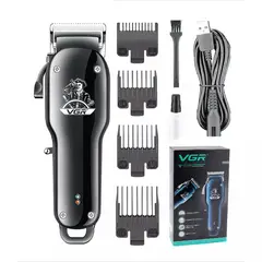 VGR - Máquina Cortadora De Cabello Barba Corporal Piernas Axilas Recargable