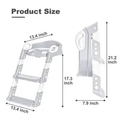 GENERICO - Asiento Inodoro Para Baño Bebé Con Escalera Entrenamiento