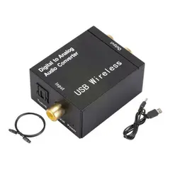 SEISA - Convertidor De Audio Digital Optico A Rca Con Bluetooth 5.0