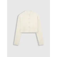 VANN - Sweater Knit Cardigan Para Mujer Verde