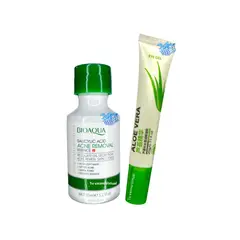 BIOAQUA - Suero de Acido Salicilico + Contorno aloe vera