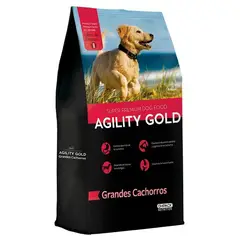 AGILITY GOLD - Perros Cachorros Razas Grandes 3 kg