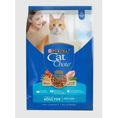 CAT CHOW - Adulto Pescado Prebioticos 8 kg