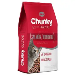 CHUNKY - Cordero Arroz Y Salmon Gatos 8 kg
