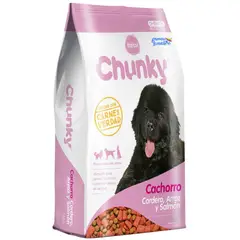 CHUNKY - Cordero Arroz Y Salmon Perros Cachorros 8 kg