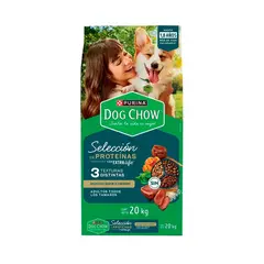 DOG CHOW - Perros Adultos Cordero 20 kg