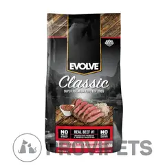 EVOLVE - Perros Classic Beef Carne 14 Lb