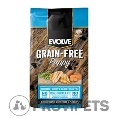 EVOLVE - Perros Grain Free Puppy Chicken Pollo 14 Lb