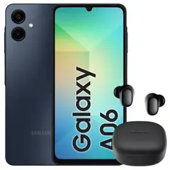 SAMSUNG - Celular Galaxy A06 128GB /4GB Black + Buds 6 Play Blk