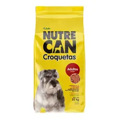 NUTRECAN - Perros Croquetas Adultos Extruido 25 kg