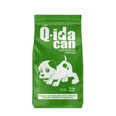 NUTRECAN - Q-ida Can Perros Cachorros Extruido 15 kg