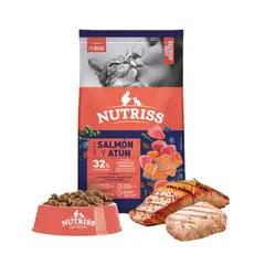 NUTRISS - Gato Adulto Salmon Atun 8 kg