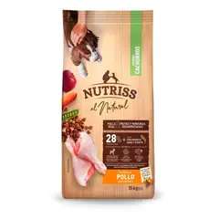 NUTRISS - Natural Perros Cachorros Pollo 15 kg