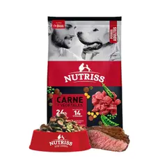 NUTRISS - Perros Adulto Carne Vegetales 2 kg