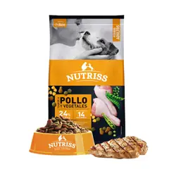 NUTRISS - Perros Adulto Pollo Vegetales 500 gr