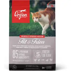 ORIJEN - Gatos Fit Trim Pollo Pavo Pescado 5.4 kg