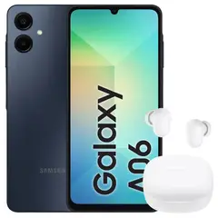 SAMSUNG - Celular Galaxy A06 128GB /4GB Black + Buds 6 Play Wht