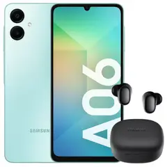 SAMSUNG - Celular Galaxy A06 128GB /4GB Verde + Buds 6 Play Blk