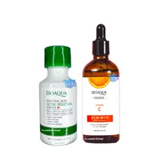 BIOAQUA - Suero de Acido Salicilico + Velo antiacne