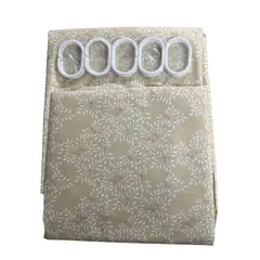GENERICO - Cortina de Baño Tela 170x180CM Beige