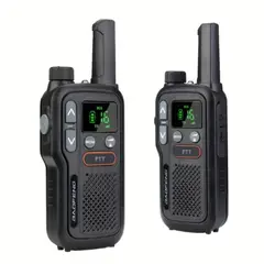 BAOFENG - Radio Comunicador Baoffeng Walkie Talkie Recargables Tipo C