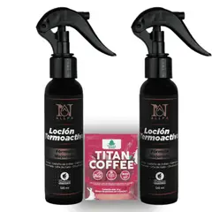 UNMERCO - Combo Terapia Tópica Efecto Calor – Loción x2 120 mL